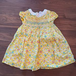 Mini Boden Puff Sleeved Collared Dress